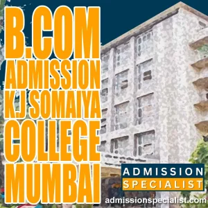 B.COM DIRECT ADMISSION IN K.J SOMAIYA COLLEGE MUMBAI