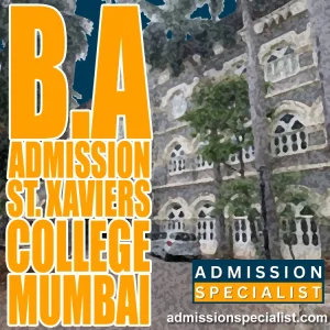 BA Direct Admission in St. Xaviers College Mumbai
