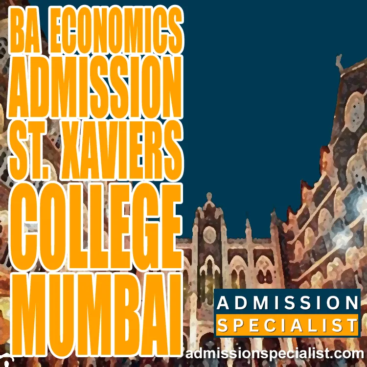 BA ECONOMICS DIRECT ADMISSION IN ST XAVIERS COLLEGE MUMBAI